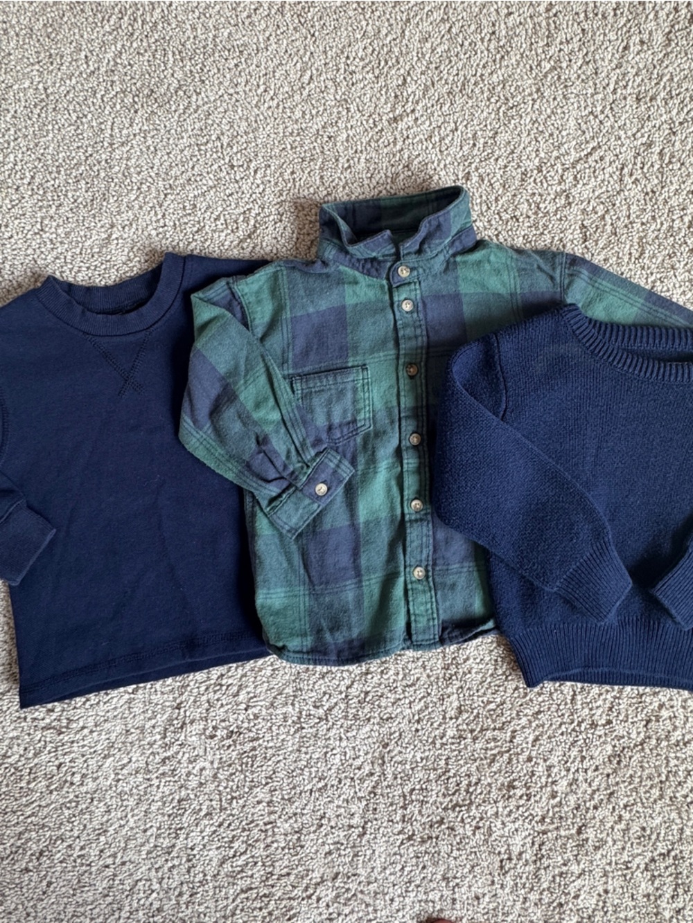 Toddler Boys 18-24m Bundle Little Sleepies Play & H&M sweaters CROSS POSTED